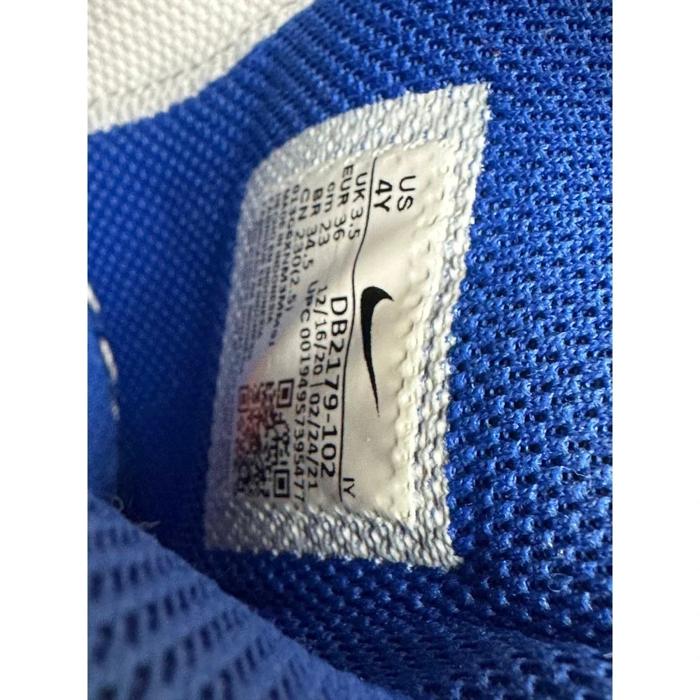 Nike Dunk High Kentucky Blue‎ BG 4Y White Game Royal Kids Sneakers 2021